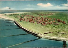 AK Baltrum, Nordsee, Insel, Luftaufnahme, gel. Marke fehlt  (2797A35)