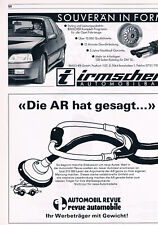Auto Werbeanzeige Werbung Irmscher Opel Tuning #2 ÜG