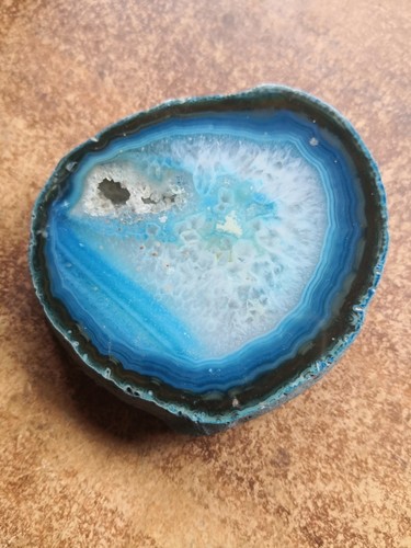 Schöne achatscheibe blau - schöne,