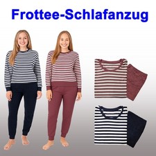 Frottee Schlafanzug Nachtw