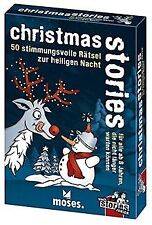 moses 109297 - black stories - Junior christmas Spiel ... | Buch | Zustand gut