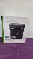 NEDIS Papierschredder A4 volume 12 l 230V schwarz _3.4_5