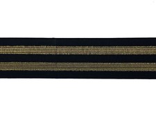 40mm Gummiband gestreift