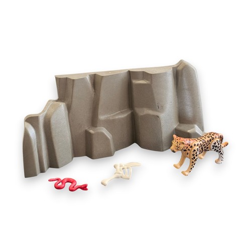 Playmobil felsen leopard - playmobil,