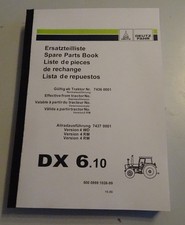 Ersatzteilliste Deutz DX 6.10