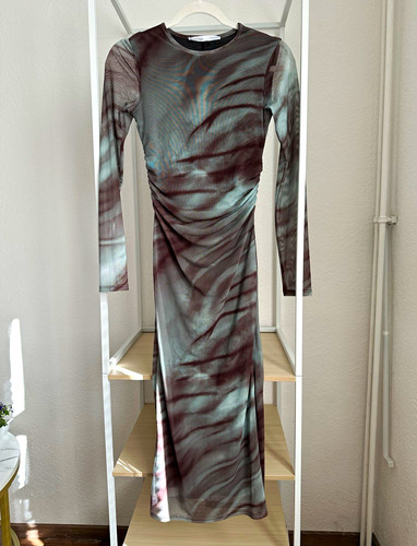 Damen maxikleid midi xs - h&m,