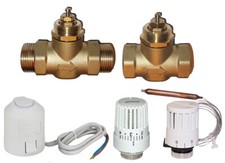 Zweiwege Ventil Stellantrieb Thermostat Fernfühler Heimeier-komp. M30x1,5Elektro