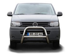 Frontschutzbügel 76mm Zulassung passend für VW T5 (03-15) Frontbügel Rammschutz