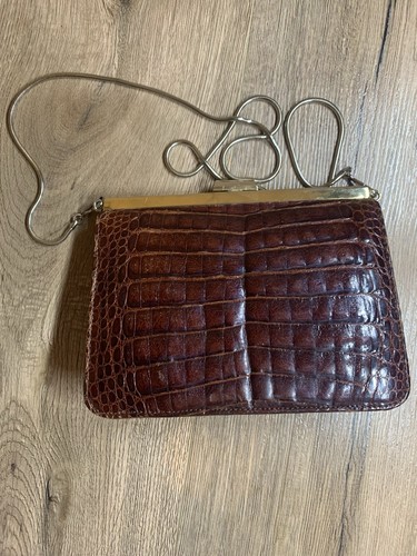 Vintage handtasche echtes - vintage, handtasche,