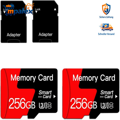 2er pack 256gb microsd - 256gb,