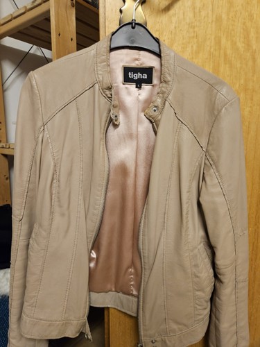 Damen tigha beige leder - damen,