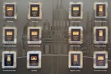 GOLDMÜNZE - WAHRZEICHEN DER WELT - MOTIV ZUR AUSWAHL - 999 GOLD - GOLDBARREN