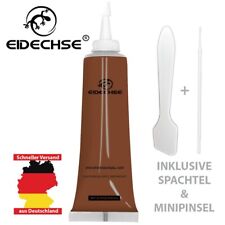 Flüssigleder SET HELLBRAUN