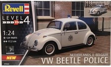 REVELL, VOLKSWAGEN Beetle Polizei von Belgien oder den Niederlanden Modell zu...