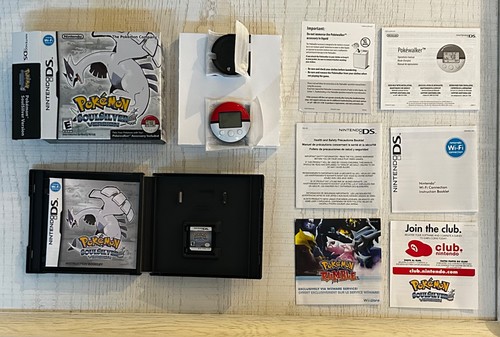 Pokemon soul silver cib - pokemon,