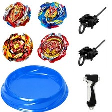 Elrozo 4er Topgyro Set Kreisel für Beyblade Burst Arena B-117 B-127 B-128 B 129