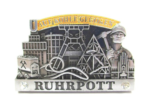 Ruhrpott magnet metall lore - magnet,