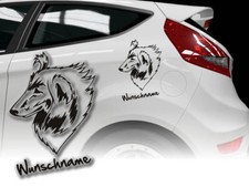 Aufkleber Collie Rough