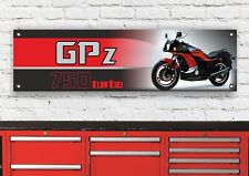 BR468B KAWASAKI GPz 750 TURBO Werkstatt Flexibles Banner Schild GPZ750R