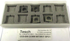 4 TESCH CBN Wendeplatten zum Drehen CCD EW CCMW 09T304 F GFC1 Neu H53925
