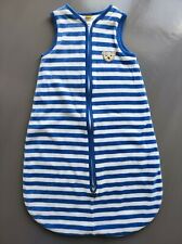Steiff Schlafsack Länge 70cm blau weiß Junge Baby Zubehör Bär Teddybär 