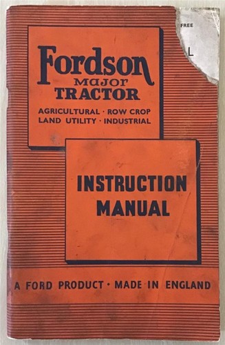 Fordson major tractor - major,