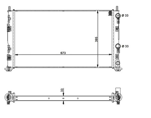 Nrf 53733 kühler - nrf,