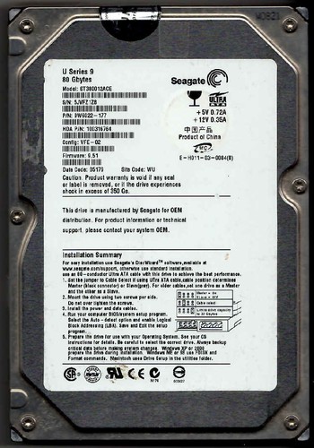Ide festplatte seagate - 3.5",