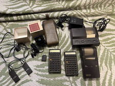 Hawlett Packard HP-41 821 162A 82240B 82242A Rechner Sammlung Auflösung