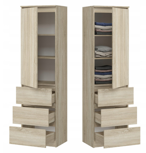 Bdw kleiderschrank mit 3 - kleiderschrank,