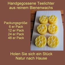 Teelichter aus reinem