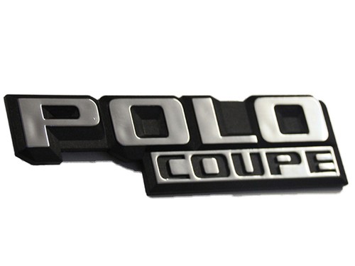 Typenzeichen silber polo - typenzeichen, vw