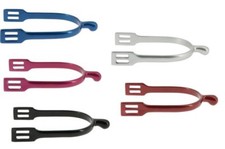 FEELING Sporen Polo Color Farbedelstahl Kugelsporen runde Form Reitsporen