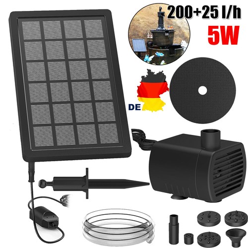 Solarpumpe solar teichpumpe - solarpumpe, 5w