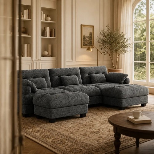 Shape sofa breit l - u-shape, l-form
