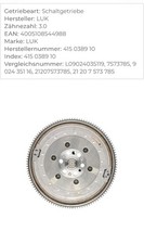 Zweimassenschwungrad LUK 415