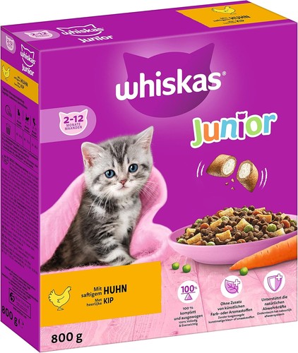 Whiskas junior trockenfutter - whiskas,