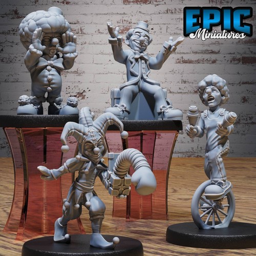 Circus clowns dungeons - clowns,