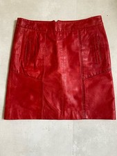Roter Gardeur Echtlederrock