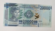 Guinea 20.000 Francs 2020 P-50