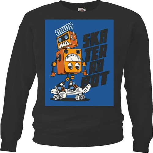 Sweatshirt skate roboter - sweatshirt,