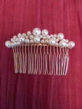 Haarkamm Steckkamm mit Perlen