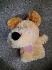 Handpuppe Plüsch Hund mit
