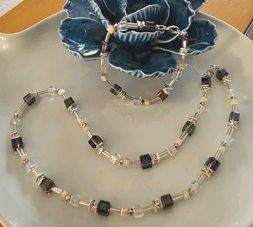 Schmuckset perlenkette - schmuckset, +