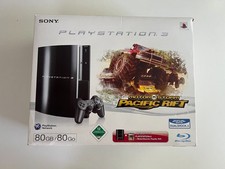 PlayStation 3 / PS3 Fat Lady 80GB in Motor Storm Pacific Rift OVP