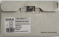 Gira Abdeckrahmen 2-fach