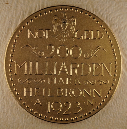 Notgeld heilbronn 200 - notgeld,