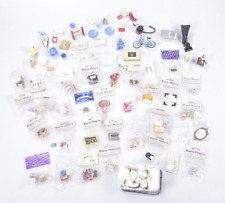 +70tlg Euro Minis Zubehör für Puppenstube Puppenhaus Accessories Set 1:12