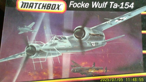 Matchbox focke wulf 154 - focke,