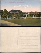 Ansichtskarte Bad Salzuflen Sol-Thermalbad Kurhaus Balustraden 1910